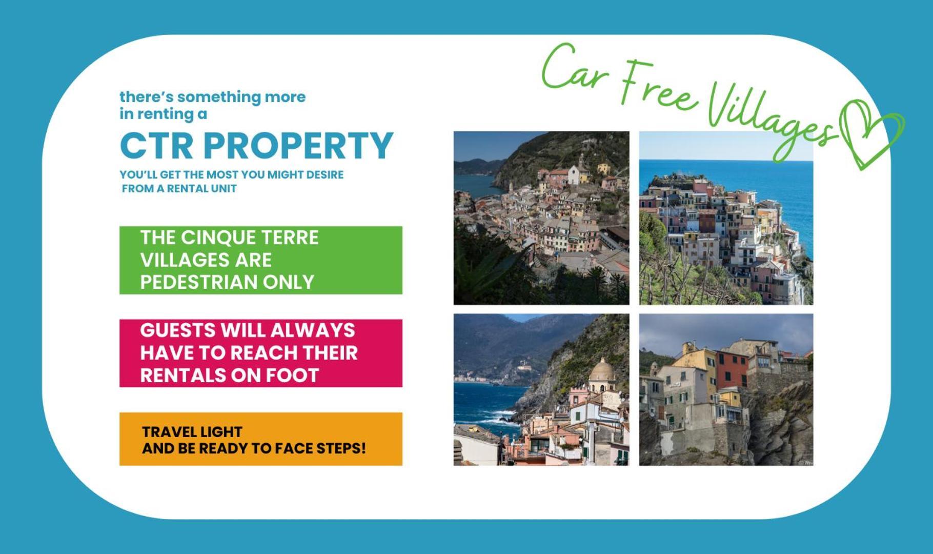 Recanissu Apartment With Balcony & Ac Vernazza Ngoại thất bức ảnh